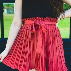 O Fashion The Tornillo Skirt In Rust Clothing