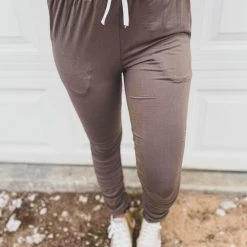 Capella SCREENBUSTER Ruched Two Piece Set In Taupe Special Daily Deals