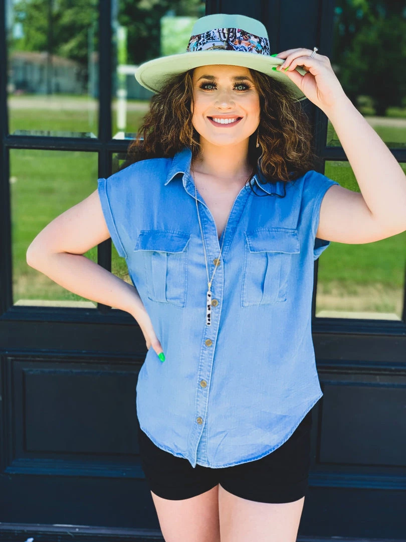 Trend Notes Tuleta Button Down Top Clothing 4 Trend Notes Tuleta Button Down Top Clothing