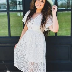 O Fashion The Eastland Dresss In White