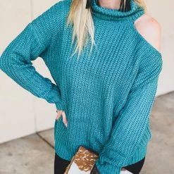 La Mel Clearance The Cameron Sweaterr In Olive