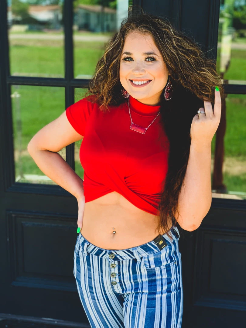 Heart & Hips The Detroit Crop Topp 6 Heart & Hips The Detroit Crop Topp