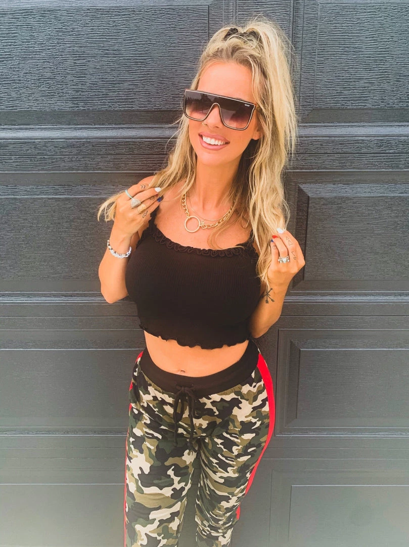 Heart And Hips Clearance The Palmview Tank Topp In Black 7 Heart And Hips Clearance The Palmview Tank Topp In Black