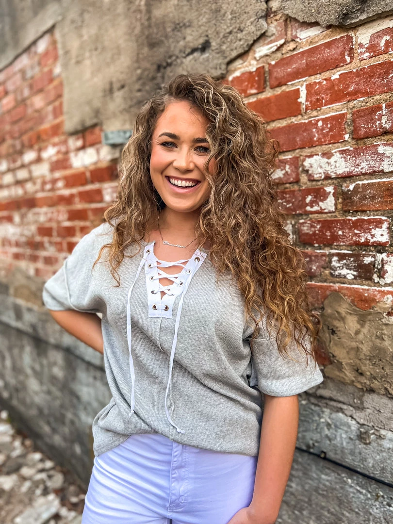 Gypsy Waltz Parker Lace Up Top Clothing 11 Gypsy Waltz Parker Lace Up Top Clothing