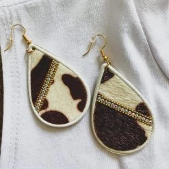 Bosuk Jewelry The Reisel Earrings In White