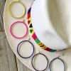 Bosuk Jewelry SCREENBUSTER Beaded Hoop Earrings Special Daily Deals