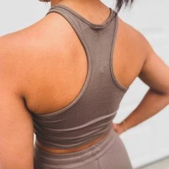 Capella SCREENBUSTER Ruched Two Piece Set In Taupe Special Daily Deals