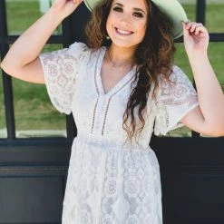 O Fashion The Eastland Dresss In White