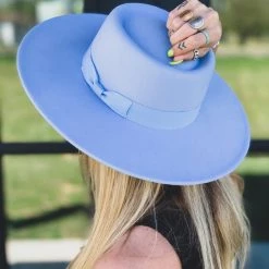 Cap Zone New Sanger Hat In Blue 17 Cap Zone New Sanger Hat In Blue