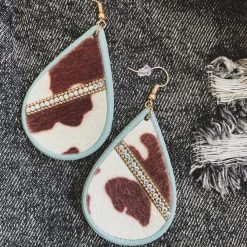 Bosuk Jewelry The Reisel Earrings In Blue