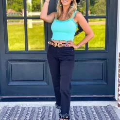 L&B The Fort Stockton Paants In Black (4-22) Clearance