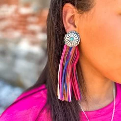 Gypsy Waltz La Grange Earrings In Multi New