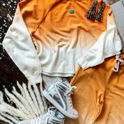 Zenana Clothing The Conroe Two Piece Set In Mustard