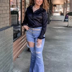 Gypsy Waltz Salado Top In Black