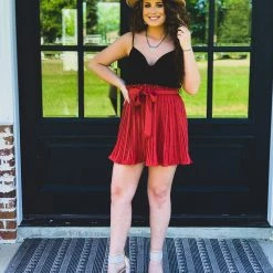 O Fashion The Tornillo Skirt In Rust Clothing