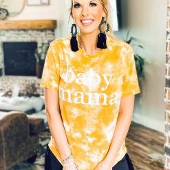 Gypsy Waltz Clothing Fairchild Baby Mama Tee