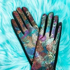Love And Repeat Special Daily Deals SCREENBUSTER Rainbow Iridescent Gloves