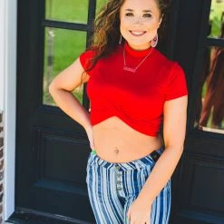 Heart & Hips The Detroit Crop Topp 11 Heart & Hips The Detroit Crop Topp