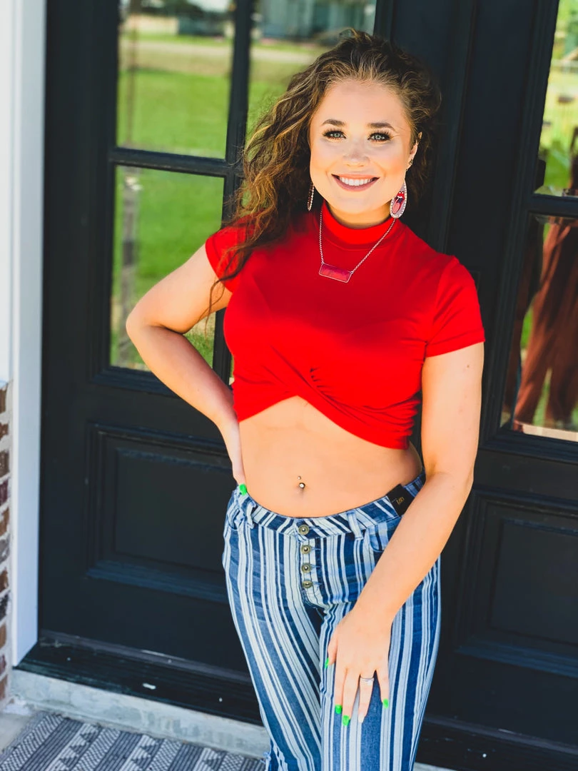 Heart & Hips The Detroit Crop Topp 5 Heart & Hips The Detroit Crop Topp