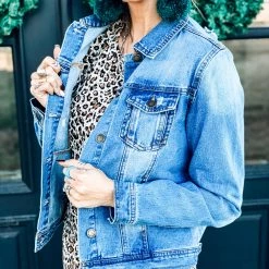 Iris Basic - O Fashion The Lone Oak Denim Jackt