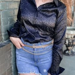 Gypsy Waltz Salado Top In Black