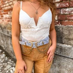 Gypsy Waltz Mason Lace Body Suit In White 18 Gypsy Waltz Mason Lace Body Suit In White