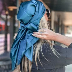 Cap Zone SCREENBUSTER Wild Rag Head Scarf In Teal