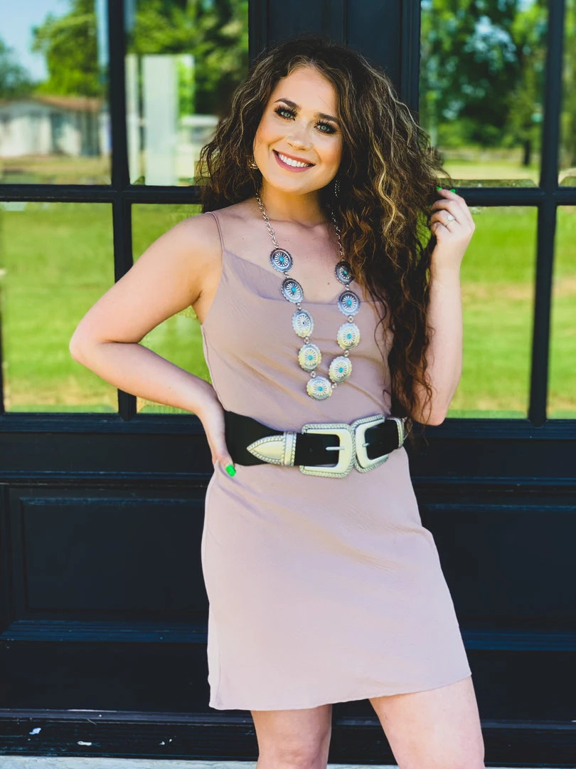 Timing Teague Dresss In Tan - FINAL SALE 8 Timing Teague Dresss In Tan - FINAL SALE