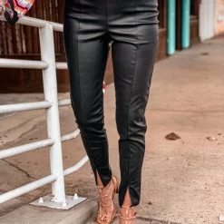 Canvas The Talty Leather Pants Clothing