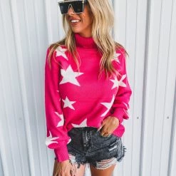 Gypsy Waltz The Marshall Sweater In Pink