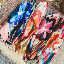 Cap Zone SCREENBUSTER Wild Rag Head Scarf In Boho Floral