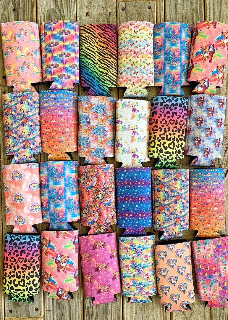 Gypsy Waltz Lisa Frank BFF Slim Can Coolie Grab Bag 3 Gypsy Waltz Lisa Frank BFF Slim Can Coolie Grab Bag