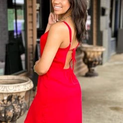 Gypsy Waltz Ovilla Dresss In Red