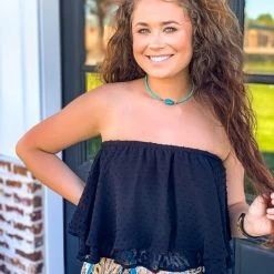 Apple Tree Apparel The Waco Topp In Black 14 Apple Tree Apparel The Waco Topp In Black