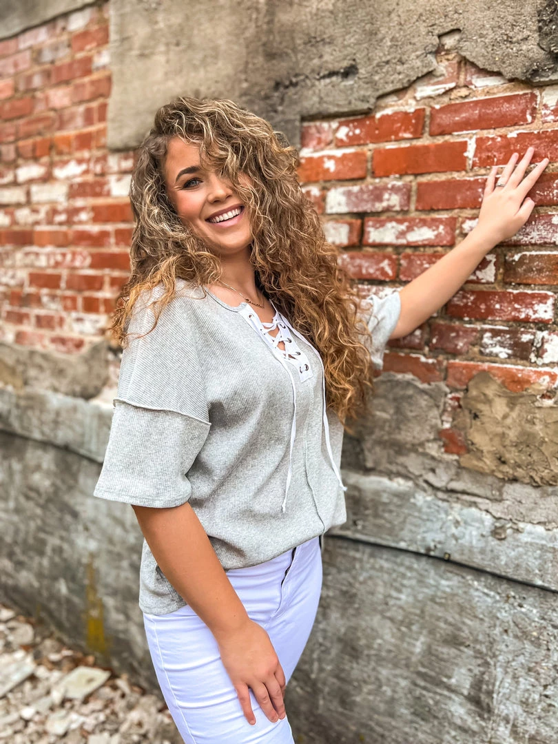 Gypsy Waltz Parker Lace Up Top Clothing 6 Gypsy Waltz Parker Lace Up Top Clothing