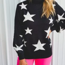 Gypsy Waltz The Marshall Sweater In Black Clearance 19 Gypsy Waltz The Marshall Sweater In Black Clearance