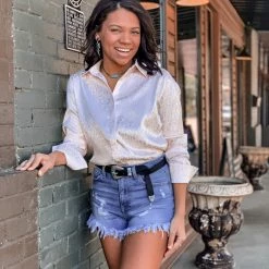 Gypsy Waltz Salado Top In Cream Clothing