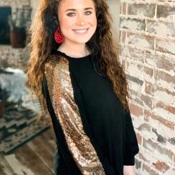 P & Rose The Josephine Topp In Black (S-3X)