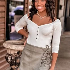 Gypsy Waltz Nocona BodySuit In White