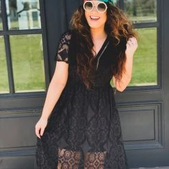 O Fashion The Eastland Dresss In Black Clearance
