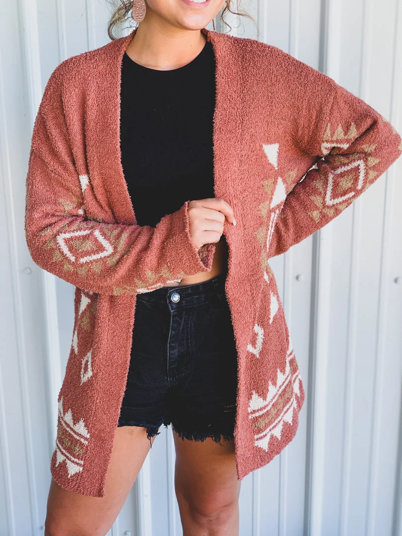 Very J Clothing The Schertz Cardigan In Rust 12 Very J Clothing The Schertz Cardigan In Rust