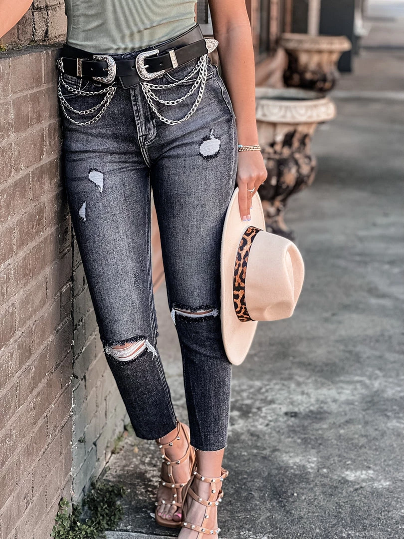 Gypsy Waltz San Antonio Vintage Black Jeans Clothing 6 Gypsy Waltz San Antonio Vintage Black Jeans Clothing