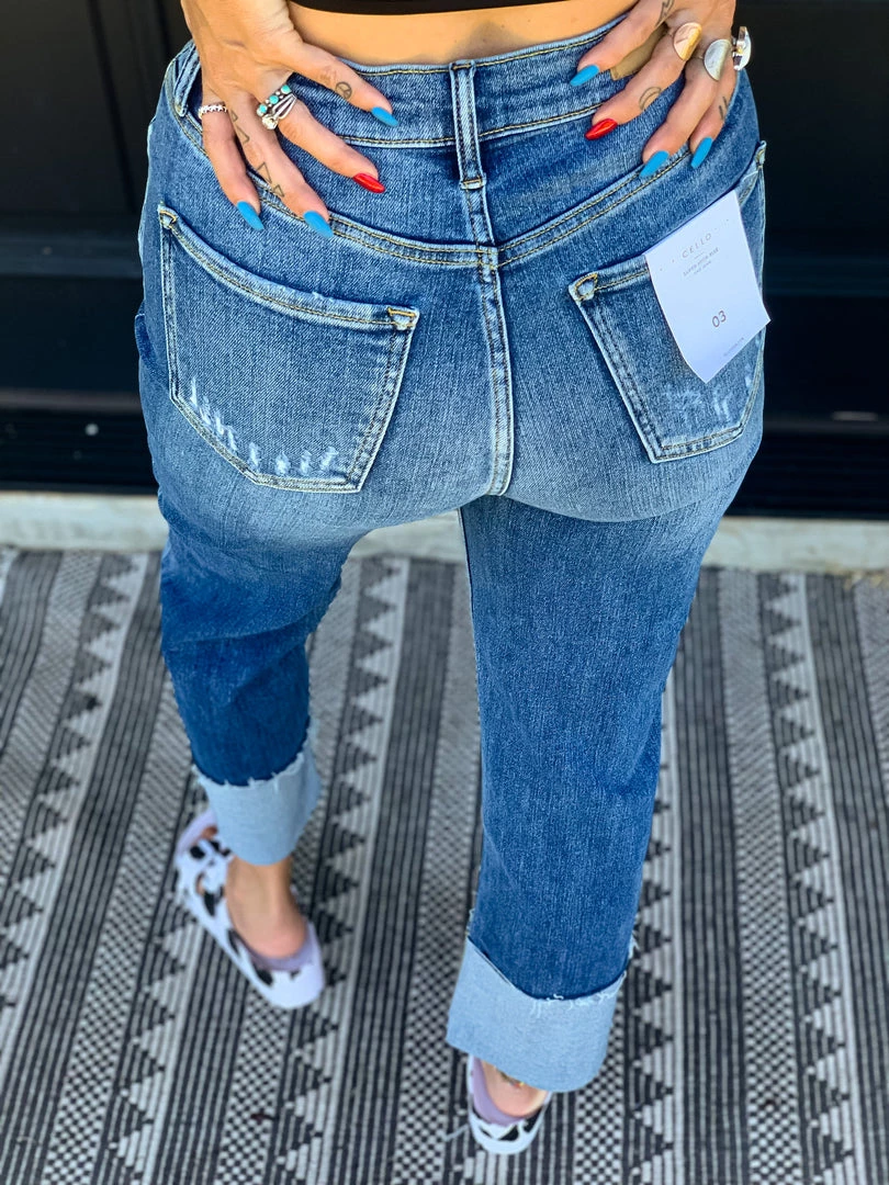 CELLO Jeans Clearance The Rochester Cuff Pant 14 CELLO Jeans Clearance The Rochester Cuff Pant