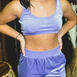 Better Be SCREENBUSTER Velvet Crop Bralette In Purple Special Daily Deals 11 Better Be SCREENBUSTER Velvet Crop Bralette In Purple Special Daily Deals