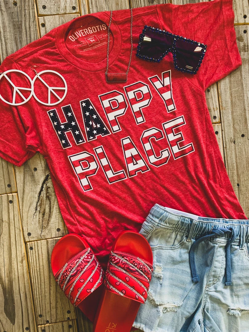 Gypsy Waltz Lakeside Happy Place T-Shirt (S-2X) 8 Gypsy Waltz Lakeside Happy Place T-Shirt (S-2X)