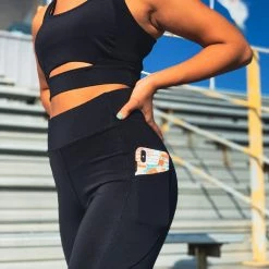 Shop Iris Basic The Memphis Two Piece Set In Black