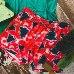 L&B Special Daily Deals DAILY DEAL Christmas Tree Lounge Short (S-3X)