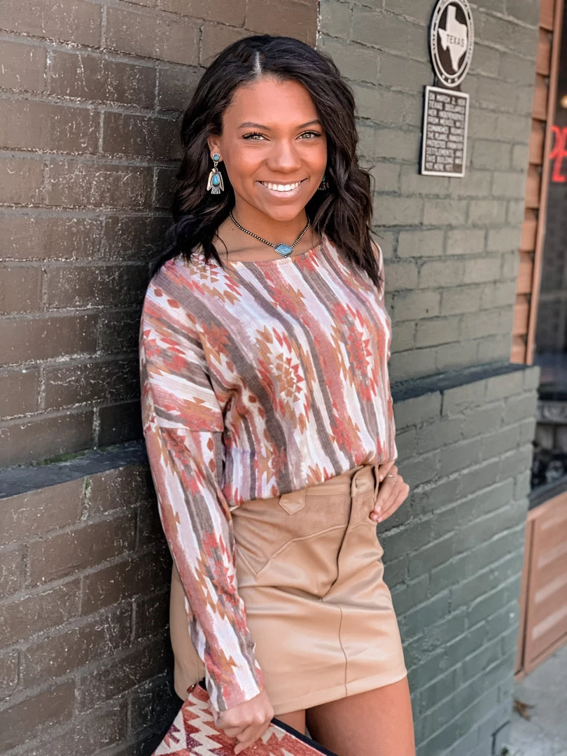 Gypsy Waltz Clothing Briaroaks Aztec Top 10 Gypsy Waltz Clothing Briaroaks Aztec Top