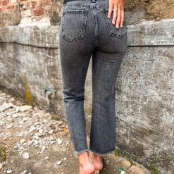 Gypsy Waltz Clothing Medina Vintage Black Distressed Jeans