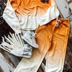 Zenana Clothing The Conroe Two Piece Set In Mustard